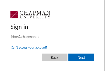 Chapman Canvas Login: Access Canvas Login Page