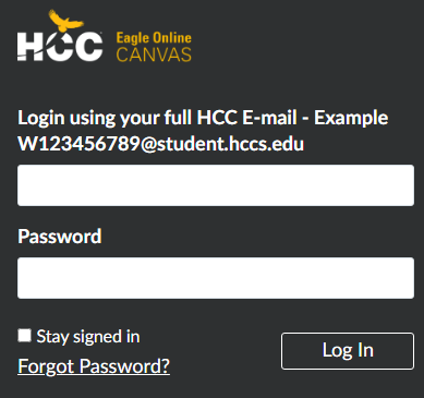 HCCS  Canvas Login: Access Canvas Login Page