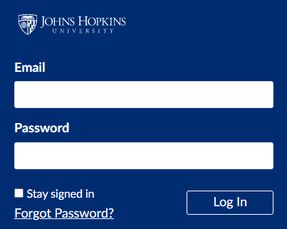 JHU  Canvas Login: Access Canvas Login Page