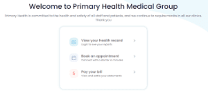Primary Health Patient Portal – primary-health.net